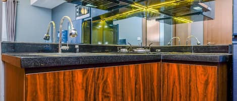 Departamento estándar, 1 habitación (Apartment) | Cocina privada | Refrigerador y arrocera