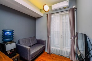 Standard Apartment, 1 Bedroom (Apartment) | Living area - Nice and Modern 2BR at Podomoro Golf View Apartment (Gunung Putri)