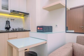 Private kitchen - Best and Comfy 2BR Podomoro Golf View Apartment (Gunung Putri)