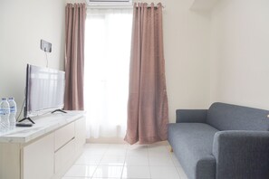 Standard-huoneisto, 1 makuuhuone (Apartment) | Oleskelualue