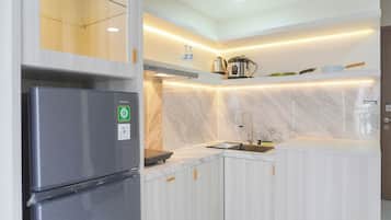 Appartamento Standard, 1 camera da letto (Apartment) | Cucina privata | Frigorifero, risottiera