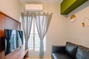Living area - Nice and Elegant 2BR at Podomoro Golf View Apartment (Gunung Putri)
