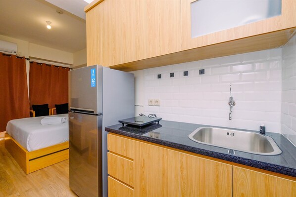 Interior - Warm and Cozy Living Studio Apartment Podomoro Golf View (Gunung Putri)