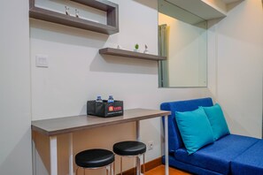 Standard Apartment, 1 Bedroom (Apartment) | Living area - Minimalist and Cozy Stay 2BR at Podomoro Golf View Apartment (Gunung Putri)