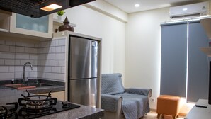 Unclassified image, 4 of 18, button - Well Furnished 2BR at Podomoro Golf View Apartment (Gunung Putri)