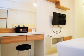 Interior - Comfort and Modern Studio Podomoro Golf View Apartment (Gunung Putri)