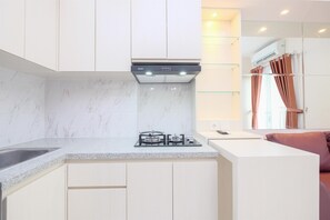 標準公寓, 1 間臥室 (Apartment) | 私人廚房 | 電冰箱、電鍋