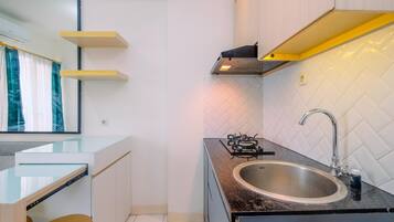 Apartemen Standar, 1 kamar tidur (Apartment) | Dapur pribadi | Lemari es dan penanak nasi