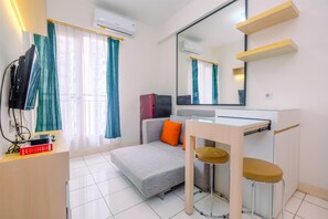 Standard Apartment, 1 Bedroom (Apartment) | Living area - Best Deal and and Cozy 2BR Podomoro Golf View Apartment (Gunung Putri)