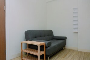 Standard Apartment, 1 Bedroom (Apartment) | Living area - Comfort 1BR with Minimalist Design at Podomoro Golf View Apartment (Gunung Putri)