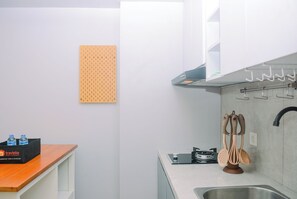 Standard-Apartment, 1 Schlafzimmer (Apartment) | Eigene Küche | Kühlschrank, Reiskocher