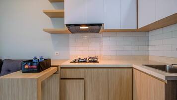 Departamento estándar, 1 habitación (Apartment) | Cocina privada | Refrigerador y arrocera