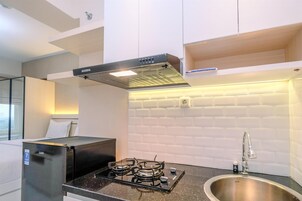 Estudio estándar, 1 habitación (Apartment) | Cocina privada | Frigorífico y arrocera