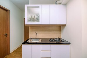 Appartamento Standard, 1 camera da letto (Apartment) | Cucina privata | Frigorifero, risottiera