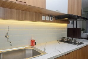 Studio – standard, 1 soverom (Apartment) | Eget kjøkken | Kjøleskap og riskoker