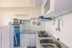 Departamento estándar, 1 habitación (Apartment) | Cocina privada | Refrigerador y arrocera 