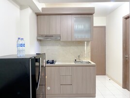 Apartamento estándar, 1 habitación (Apartment) | Cocina privada | Frigorífico