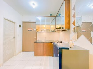 Apartamento est�ándar, 1 habitación (Apartment) | Cocina privada | Frigorífico