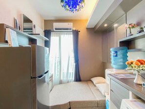 Standard Apartment, 1 Bedroom (Apartment) | Living area - Restful 2BR at Podomoro Golf View Apartment (Gunung Putri)