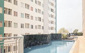 Pool - Best Choice and Restful Studio at Pavilion Permata Apartment (Surabaya)