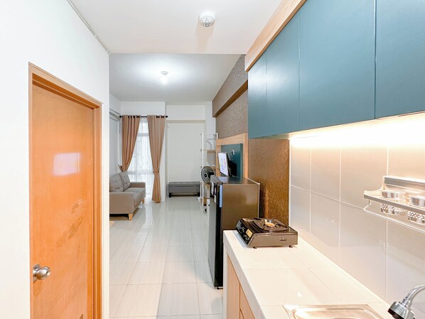 Standard-Apartment, 1 Schlafzimmer (Apartment) | Eigene Küche | Kühlschrank, Reiskocher