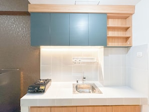 Appartement Standard, 1 chambre (Apartment) | Cuisine privée | Réfrigérateur, cuiseur à riz