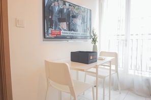 Standard-Apartment, 1 Schlafzimmer (Apartment) | Essbereich im Zimmer