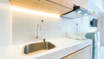 標準開放式客房, 1 間臥室 (Apartment) | 私人廚房 | 電冰箱、電鍋