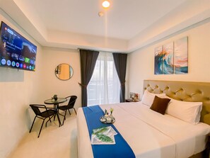 Interior - Best View and Comfy Studio at Gold Coast Apartment (Jakarta)