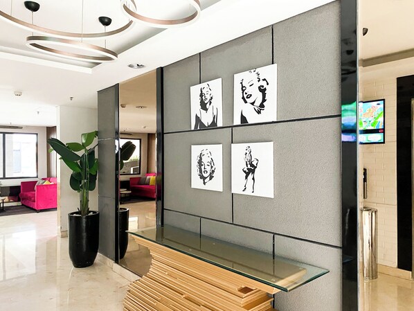 Lobby - Cozy Studio at Monroe Tower Apartment (Cikarang)