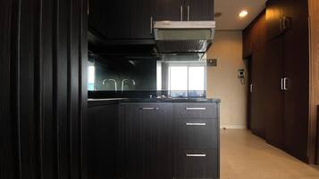 Estúdio standard, 1 quarto (Apartment) | Cozinha privada | Geladeira