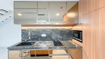 Estudio estándar, 1 habitación (Apartment) | Cocina privada | Frigorífico y arrocera