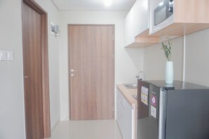 Studio Standar, 1 kamar tidur (Apartment) | Dapur pribadi | Lemari es