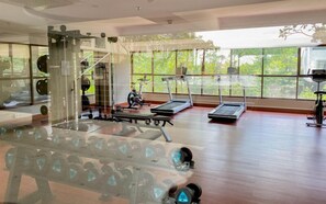 Fitness facility - Comfortable Studio Room at LRT City Jatibening (Bekasi)