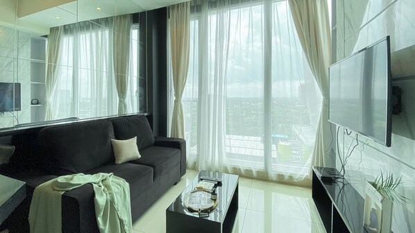 Departamento estándar, 1 habitación (Apartment) | Área de sala de estar