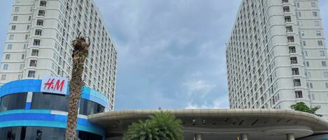 Fachada de la propiedad