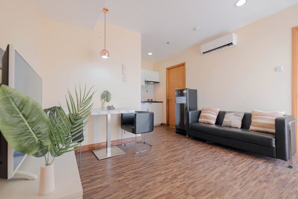 Standard-huoneisto, 1 makuuhuone (Apartment) | Oleskelualue