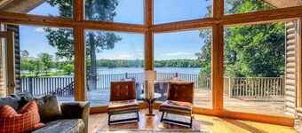 Lakefront Lake Anna Log Cabin, Views, Dock, Deck