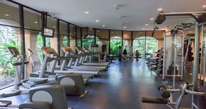 Fitness facility - Charming 2-bedroom villa in welcoming Bucerías with WiFi, fitness room (Bucerías)