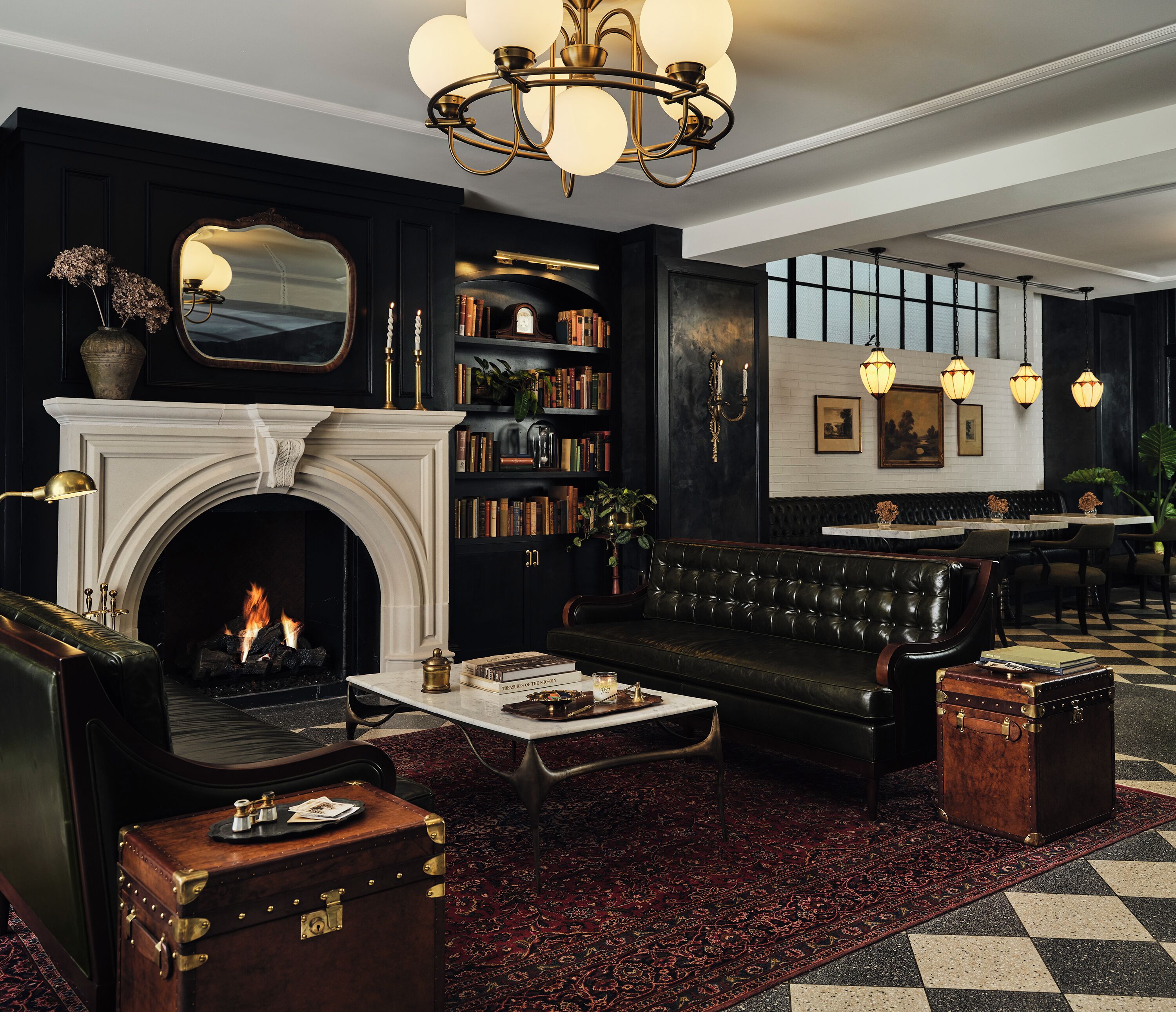 로비 좌석 공간