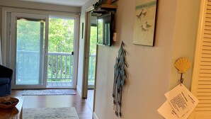 Living area - Located just steps from Wells Beach, Eastwinds 124 is perfect for your getaway. (Wells)
