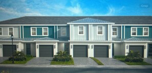 Exterior - Charming 3-bedroom townhome with WiFi, AC in Reunion Resort, Kissimmee, FL
 (Kissimmee)