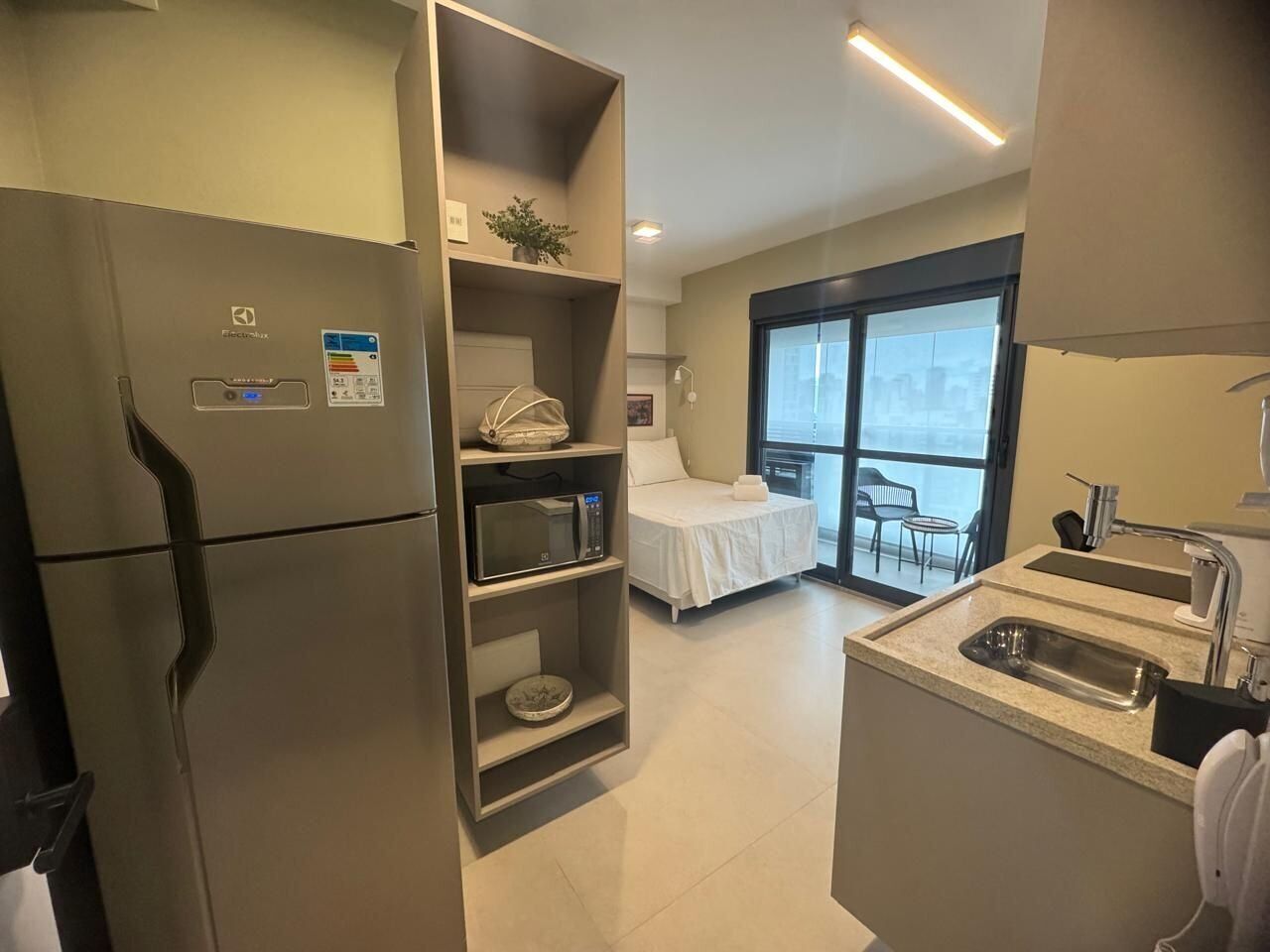 Apartamento estándar | 1 dormitorio, cortinas opacas, wifi gratis