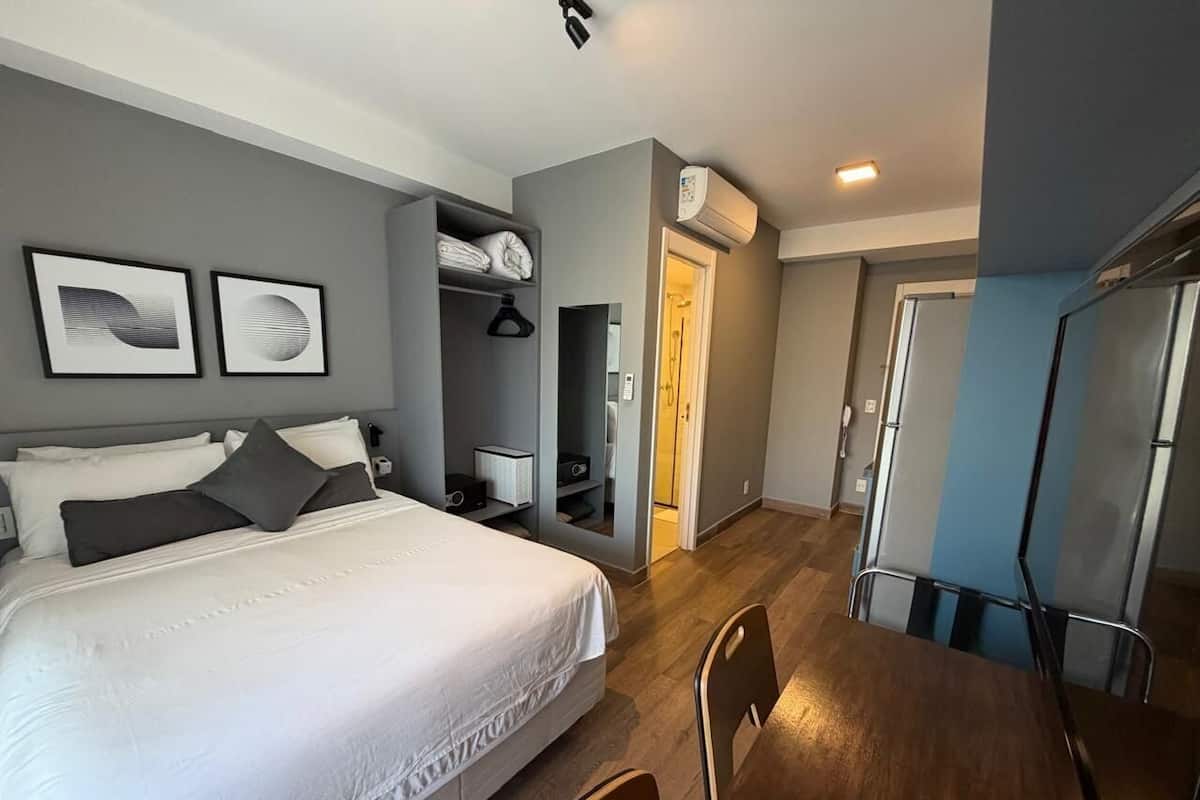 Senior Apartment | 1 bedroom, blackout drapes, WiFi (free), bed sheets