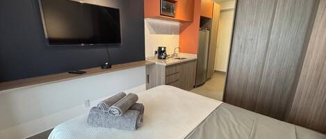 Appartement Panoramique | 1 chambre, rideaux occultants, Wi-Fi gratuit