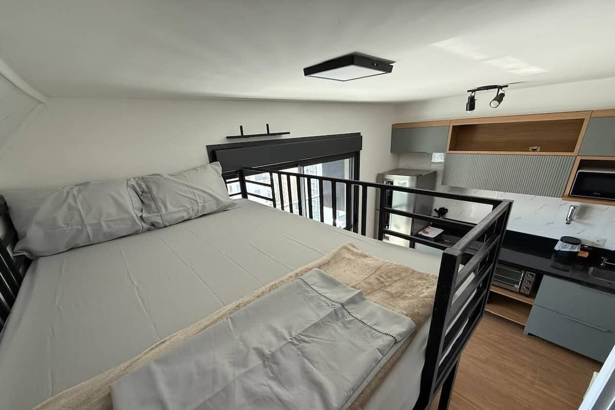 Apartamento família | 1 quarto, cortinas blackout, Wi-Fi de cortesia