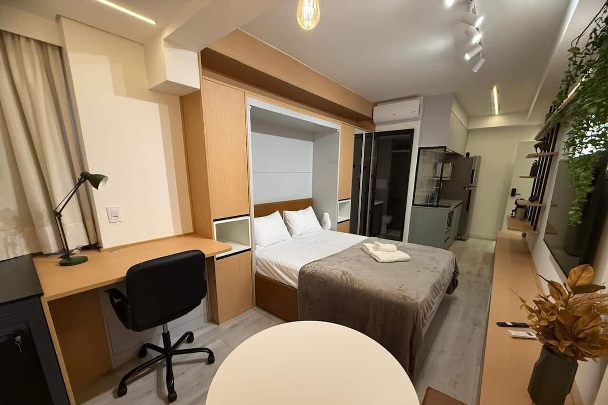 Senior Apartment | 1 bedroom, blackout drapes, WiFi (free), bed sheets