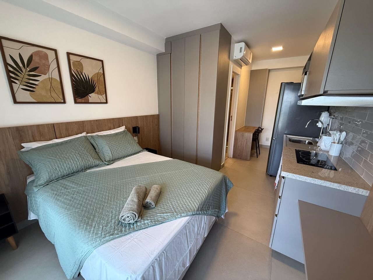 Apartamento panorámico | 1 dormitorio, cortinas opacas, wifi gratis