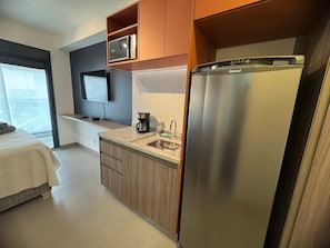 Appartamento panoramico | 1 camera, tende oscuranti, Wi-Fi gratuito