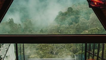 Deluxe-Chalet, Terrasse, Bergblick